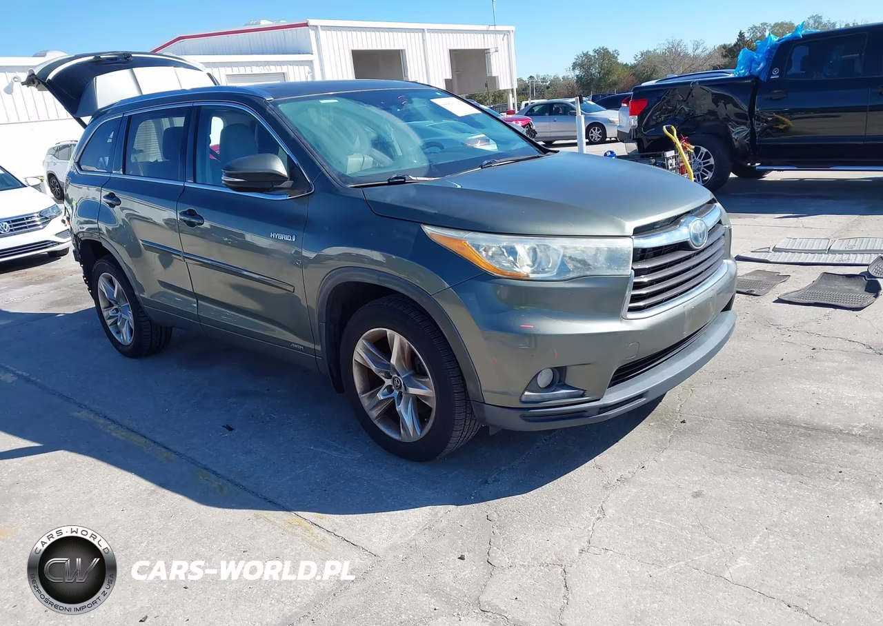2016 Toyota Highlander Hybrid Limited Platinum V6 – zdjęcie 1 z 17