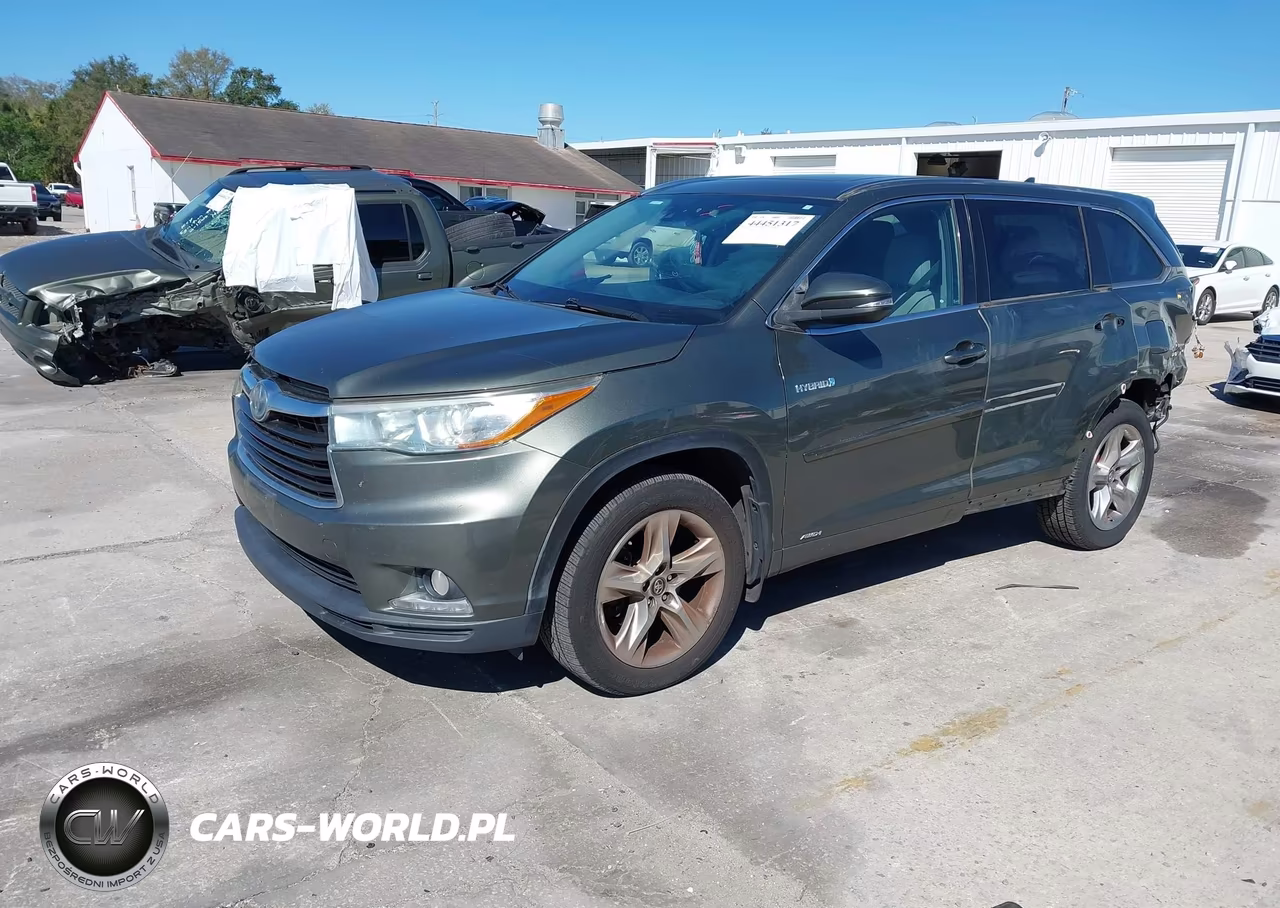 2016 Toyota Highlander Hybrid Limited Platinum V6 VIN:5TDDCRFH0GS017642 - 2