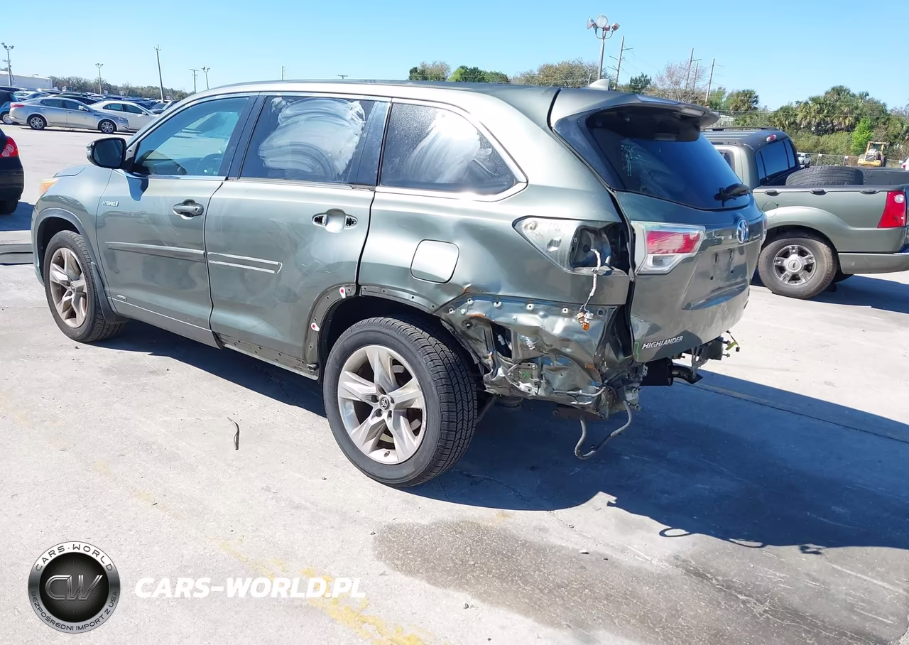 2016 Toyota Highlander Hybrid Limited Platinum V6 VIN:5TDDCRFH0GS017642 - 3