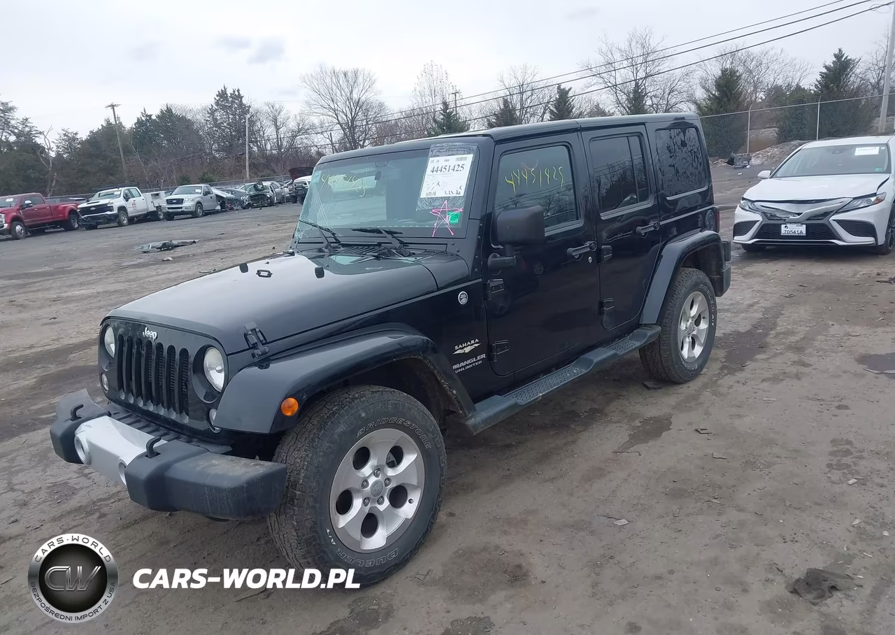 2014 Jeep Wrangler Unlimited Sahara VIN:1C4BJWEG7EL112041 - 2