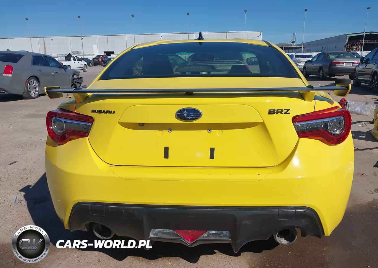 2017 Subaru Brz Series. Yellow VIN:JF1ZCAC16H9601242 - 17