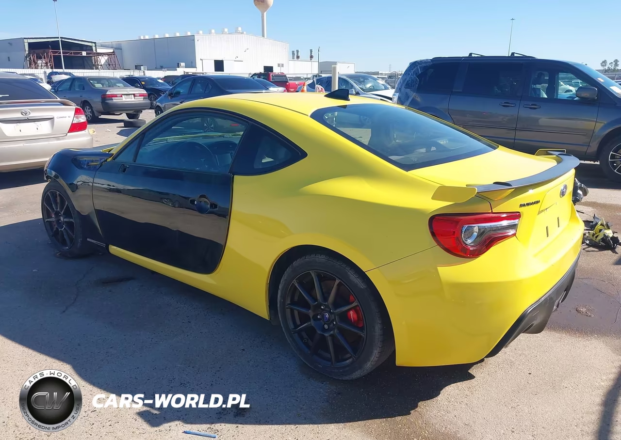 2017 Subaru Brz Series. Yellow VIN:JF1ZCAC16H9601242 - 3