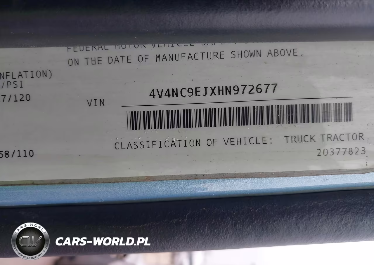 2017 Volvo Vnl VIN:4V4NC9EJXHN972677 - 8