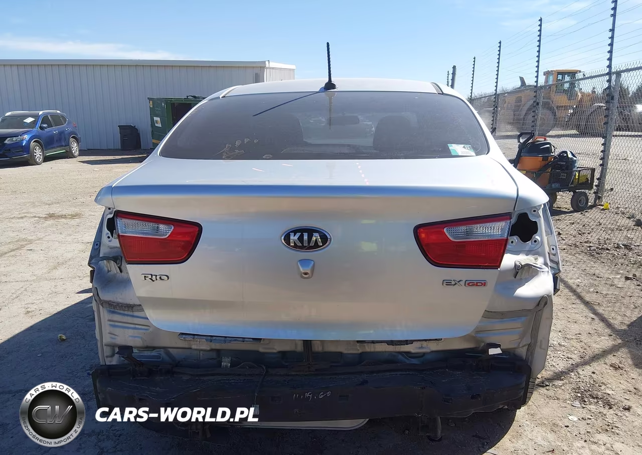 2014 Kia Rio Ex VIN:KNADN4A39E6353468 - 17