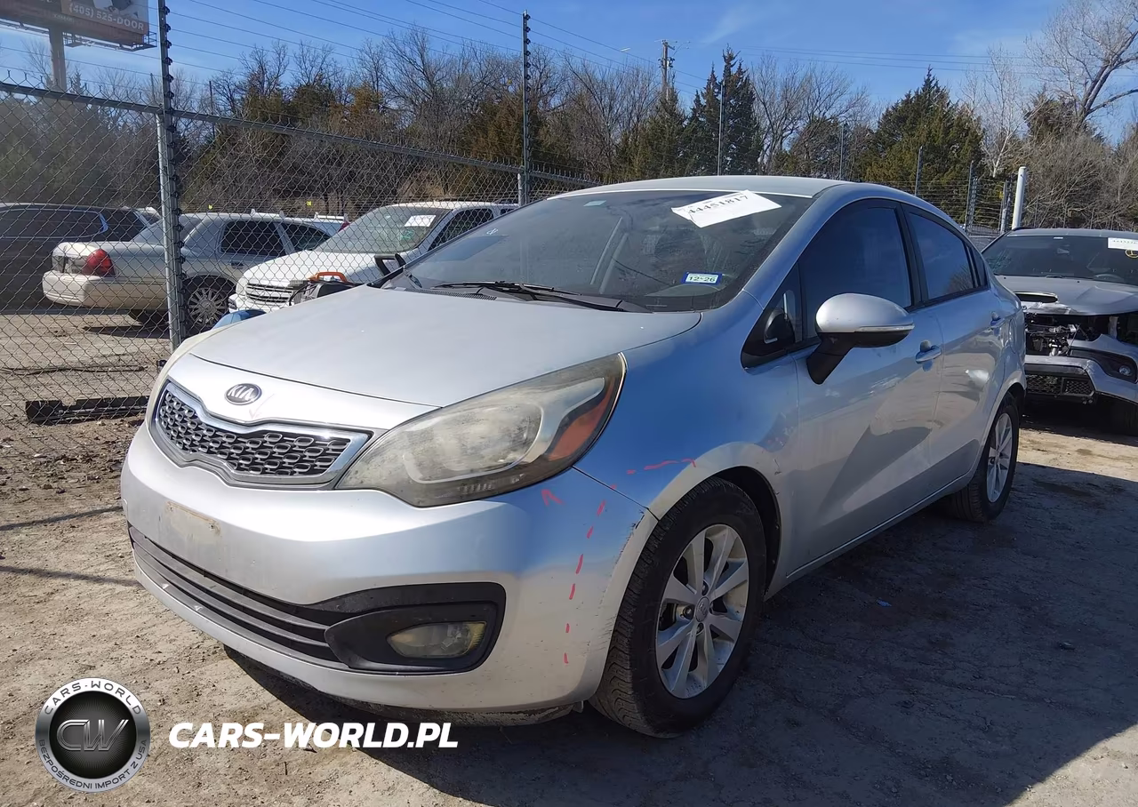 2014 Kia Rio Ex VIN:KNADN4A39E6353468 - 2