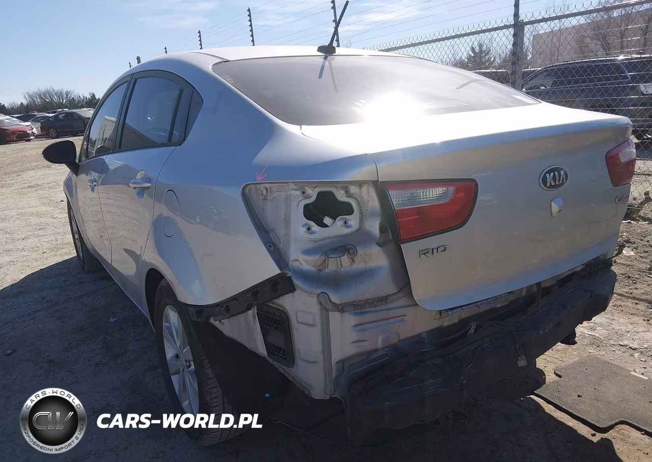 2014 Kia Rio Ex VIN:KNADN4A39E6353468 - 3