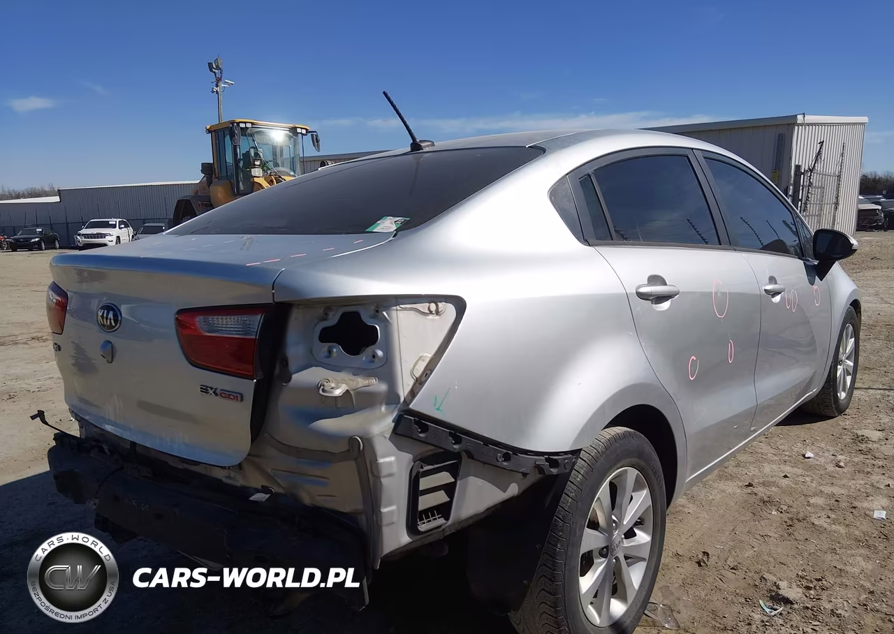 2014 Kia Rio Ex VIN:KNADN4A39E6353468 - 4