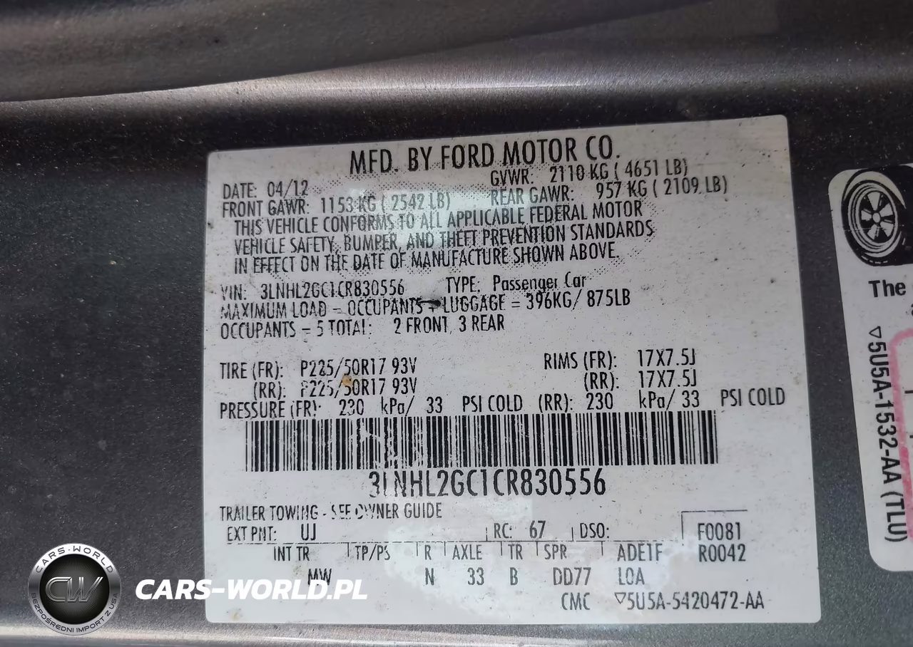 2012 Lincoln Mkz VIN:3LNHL2GC1CR830556 - 9