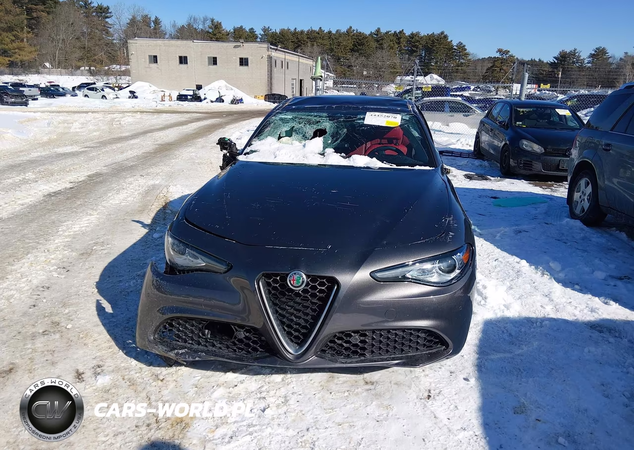 2021 Alfa Romeo Giulia Awd VIN:ZARFANAN2M7643631 - 11