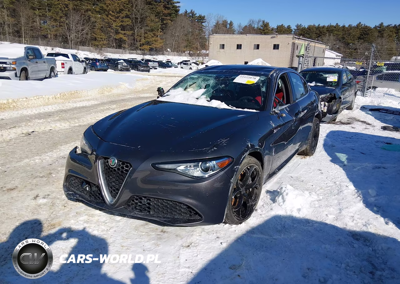 2021 Alfa Romeo Giulia Awd VIN:ZARFANAN2M7643631 - 2