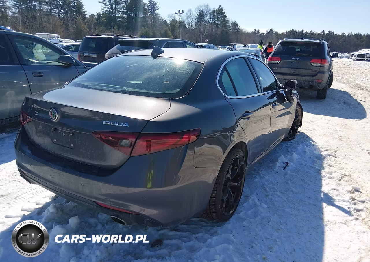 2021 Alfa Romeo Giulia Awd VIN:ZARFANAN2M7643631 - 4