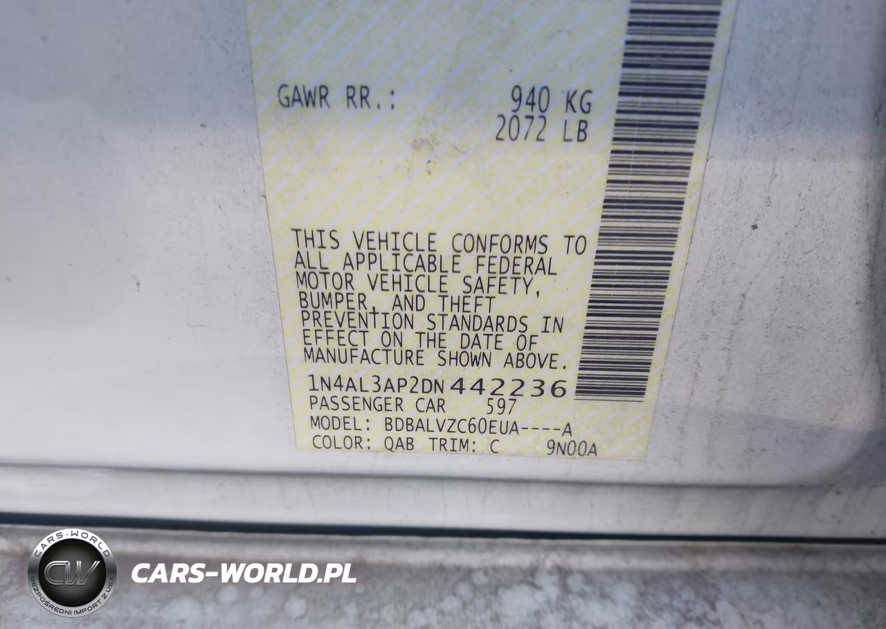 2013 Nissan Altima 2.5 Sl VIN:1N4AL3AP2DN442236 - 9