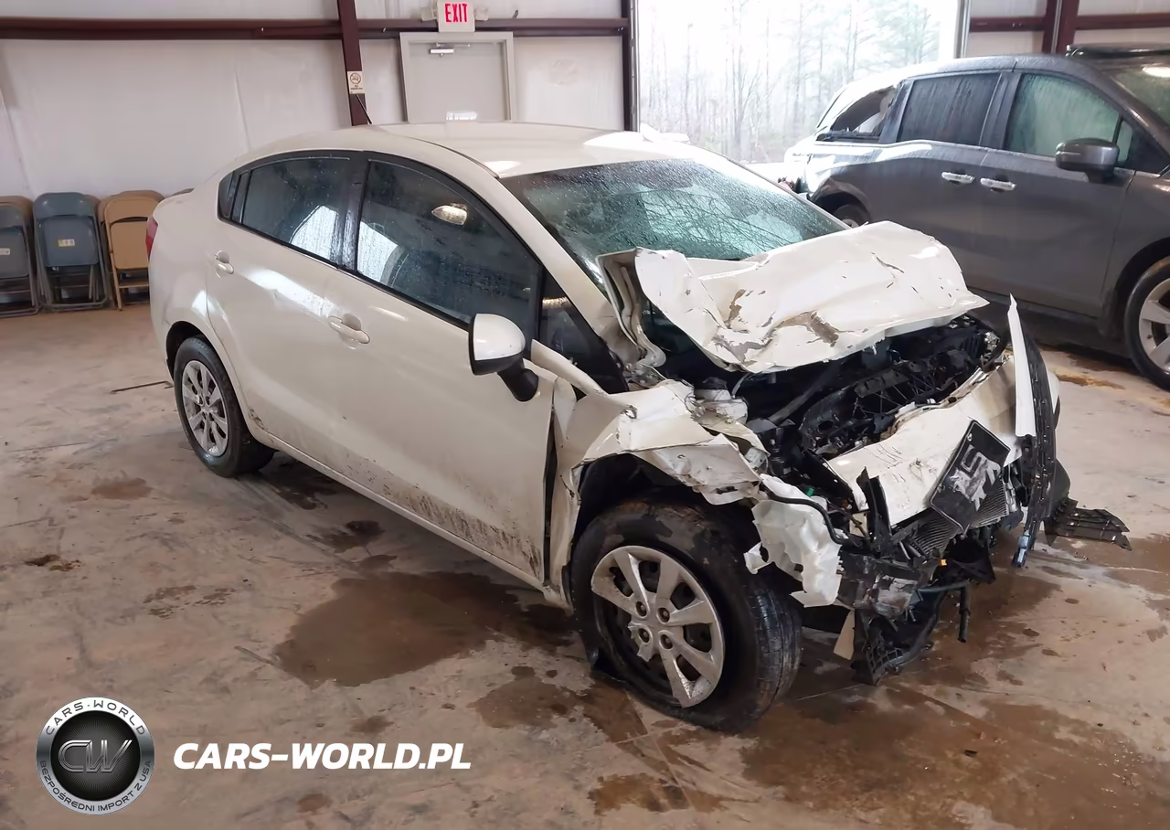 2014 Kia Rio Lx VIN:KNADM4A32E6406417 - 1