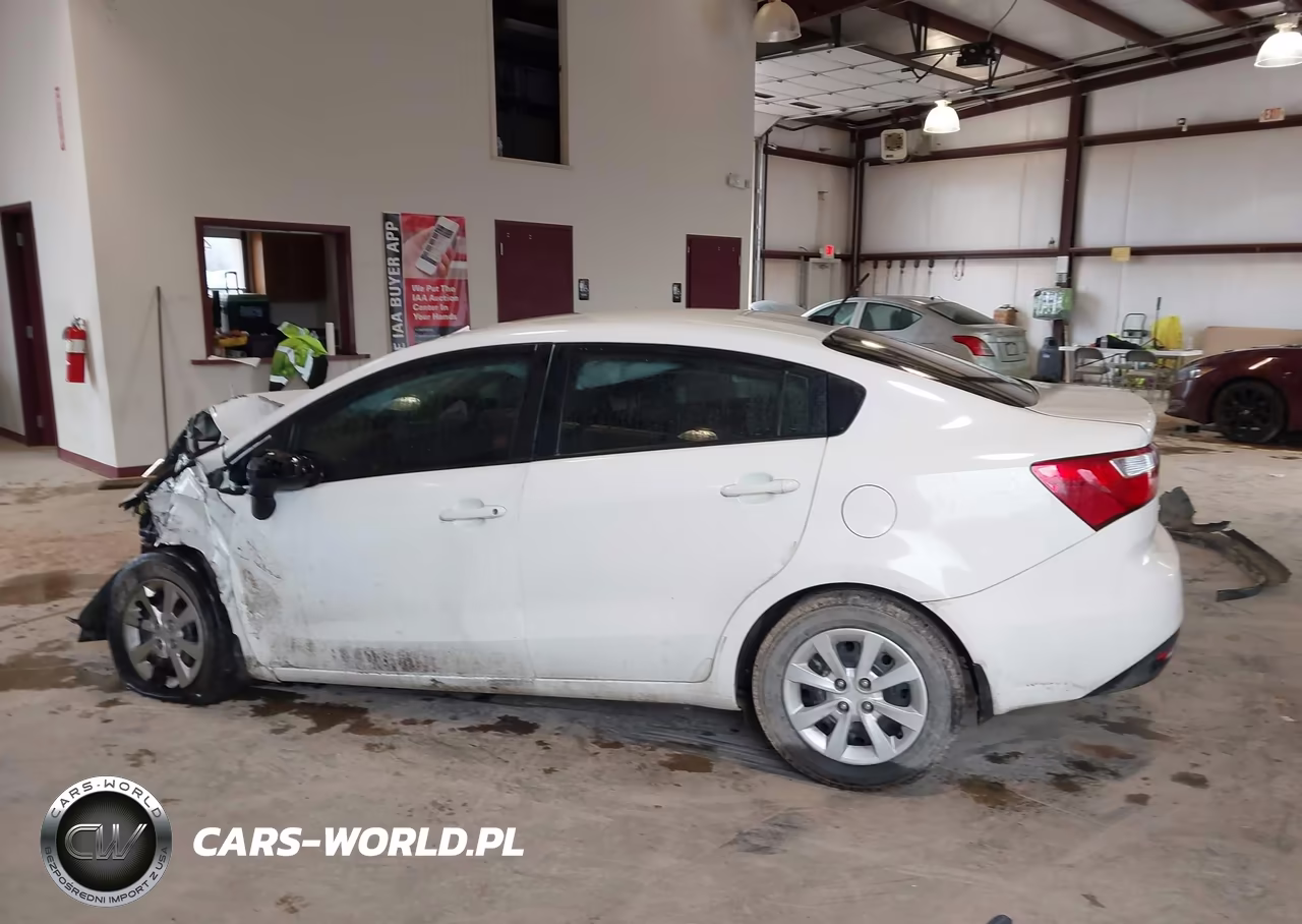 2014 Kia Rio Lx VIN:KNADM4A32E6406417 - 14