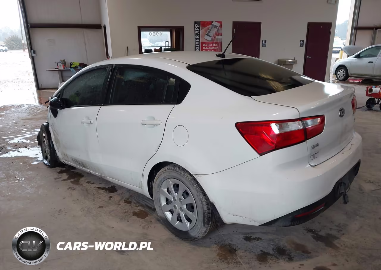 2014 Kia Rio Lx VIN:KNADM4A32E6406417 - 3