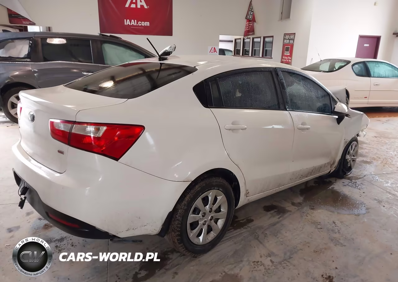 2014 Kia Rio Lx VIN:KNADM4A32E6406417 - 4