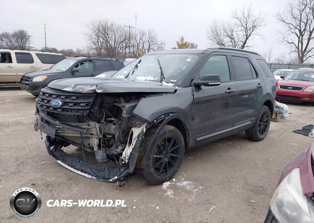 2017 Ford Explorer Xlt VIN:1FM5K8D86HGD65876 - 2