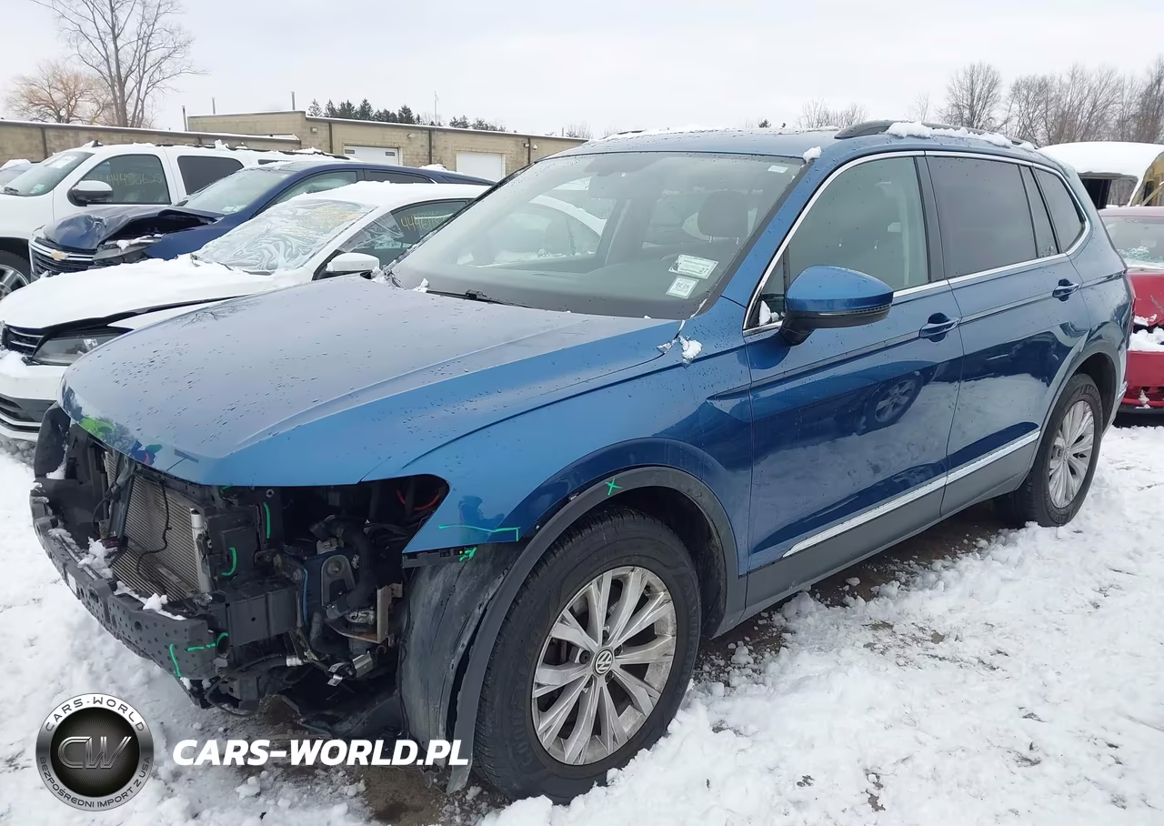 2018 Volkswagen Tiguan 2.0T Se-2.0T Sel VIN:3VV2B7AX4JM016158 - 2
