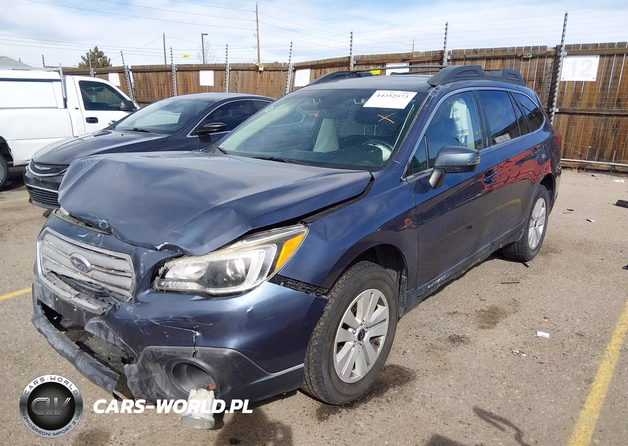 2017 Subaru Outback 2.5I Premium VIN:4S4BSAHC8H3250891 - 2