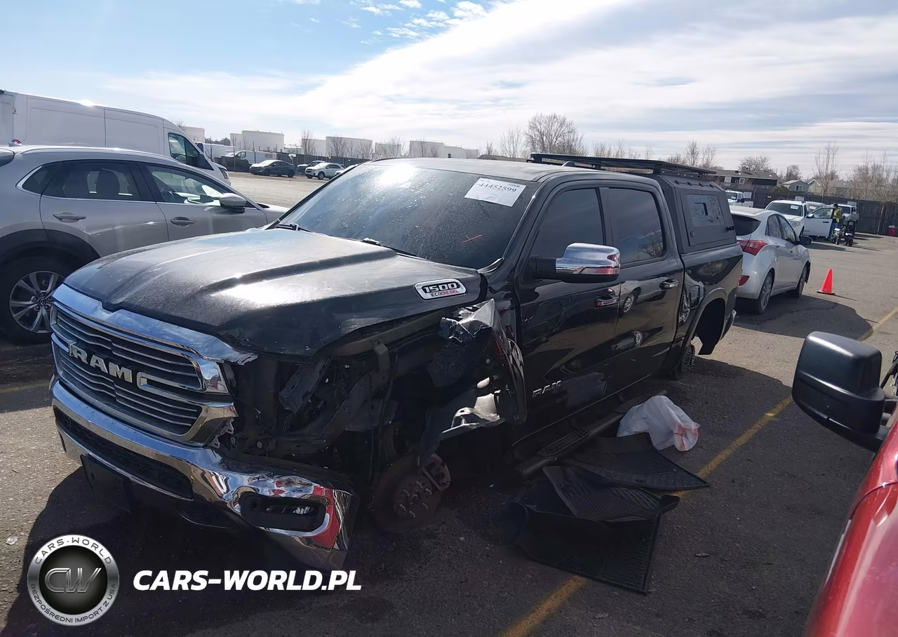 2022 Ram 1500 Laramie 4X4 5'7 Box VIN:1C6SRFJM9NN409540 - 2