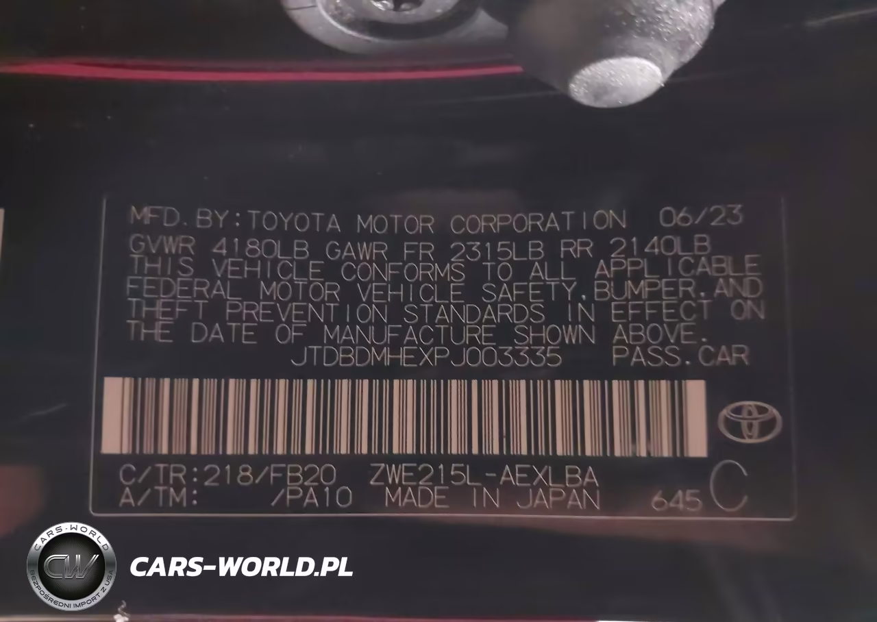 2023 Toyota Corolla Hybrid Le VIN:JTDBDMHEXPJ003335 - 9