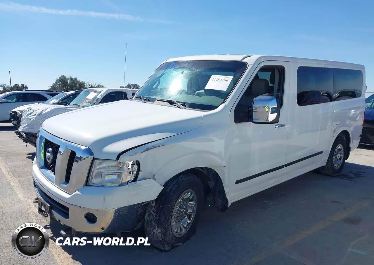 2013 Nissan Nv Passenger Nv3500 Hd Sl V8 VIN:5BZAF0AA0DN202310 - 2