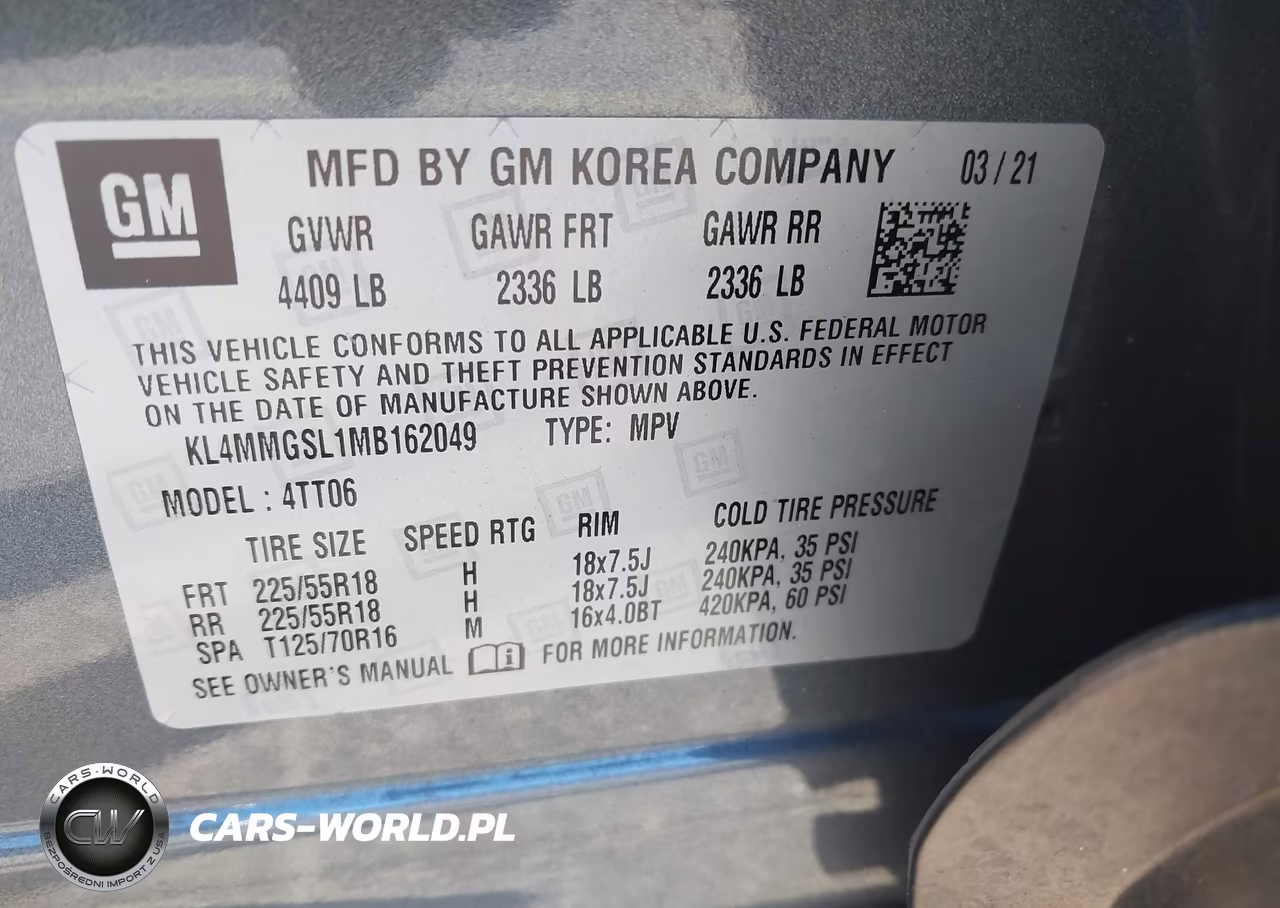 2021 Buick Encore Gx Awd Essence VIN:KL4MMGSL1MB162049 - 9