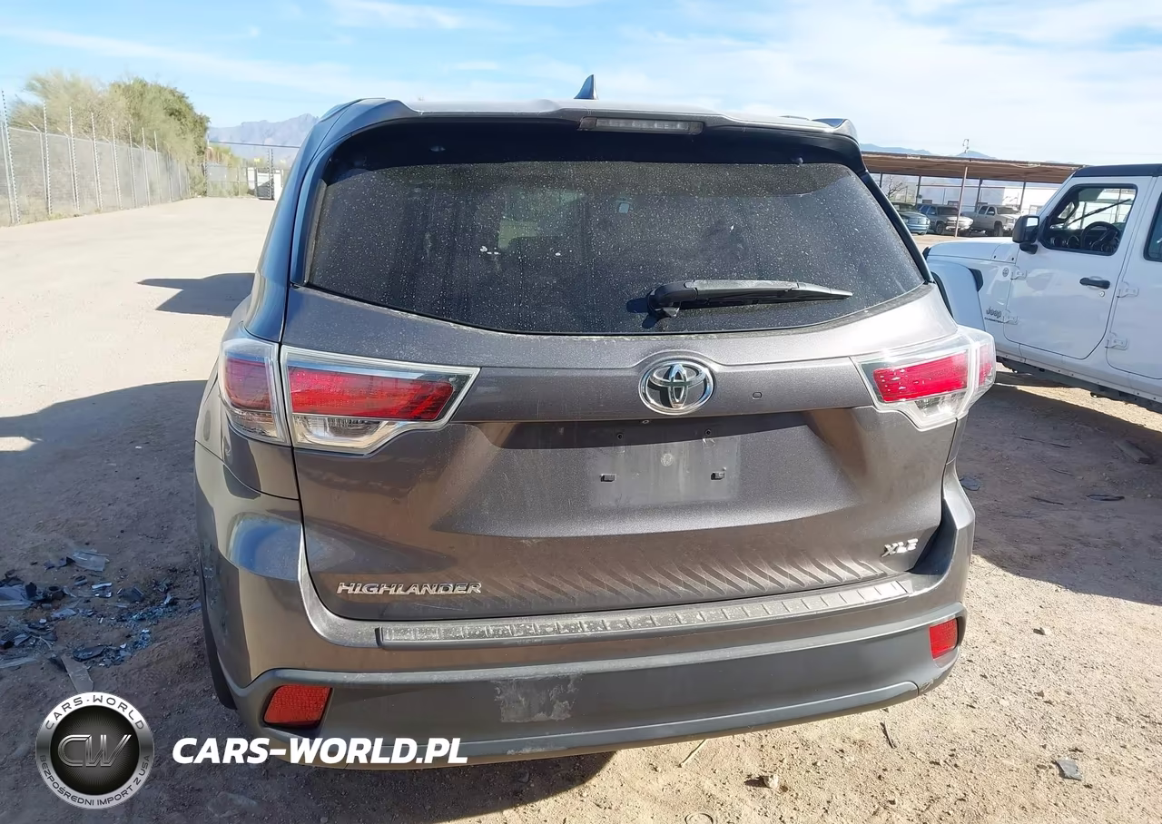 2016 Toyota Highlander Xle V6 VIN:5TDKKRFH8GS503285 - 16