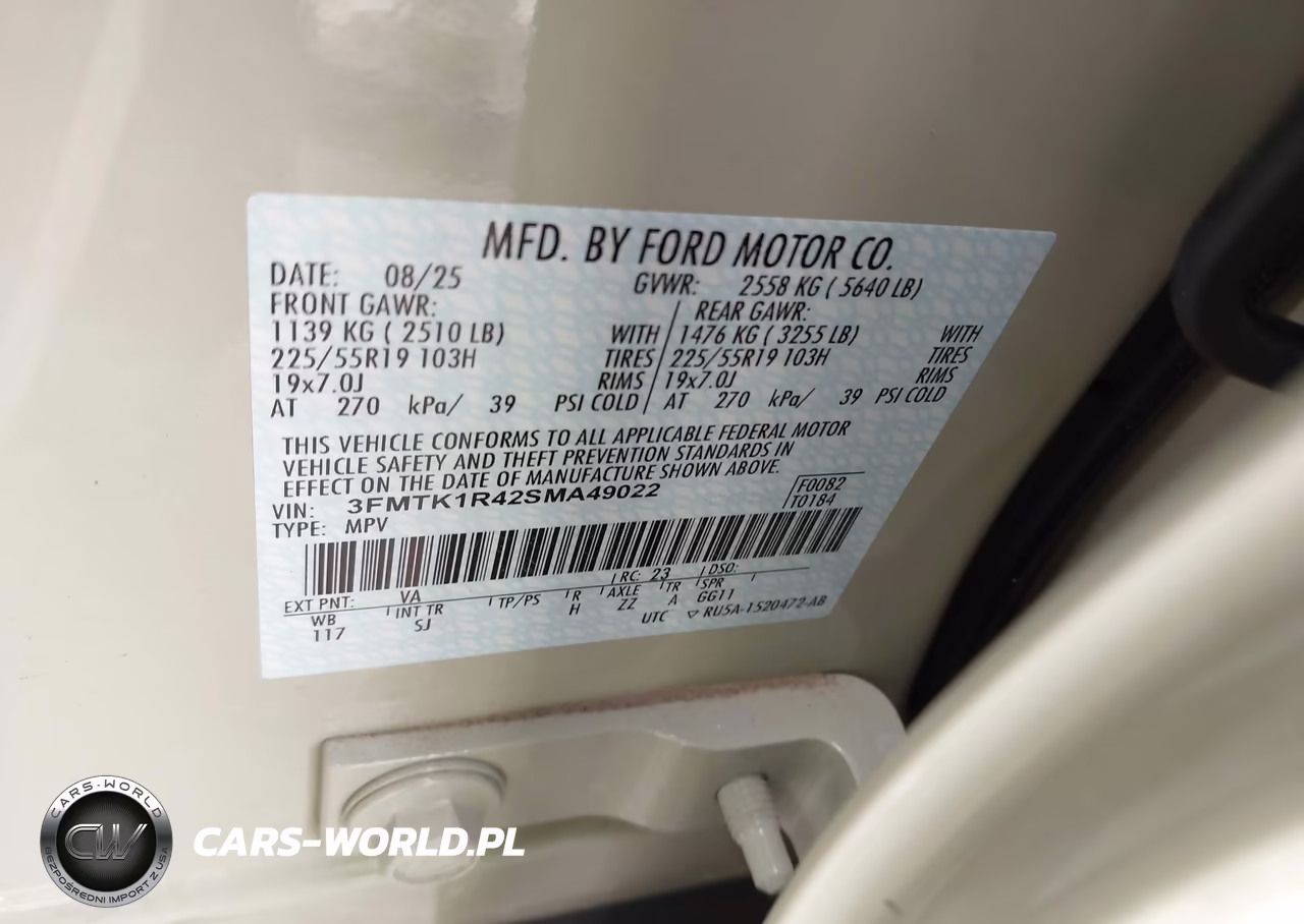 2025 Ford Mustang Mach-E Select VIN:3FMTK1R42SMA49022 - 9