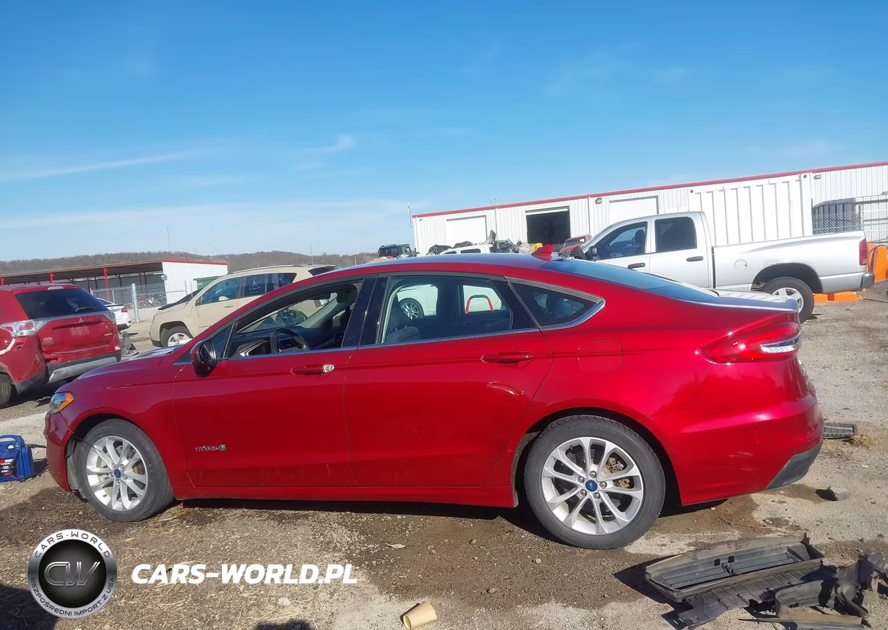 2019 Ford Fusion Hybrid Se VIN:3FA6P0LUXKR263061 - 14