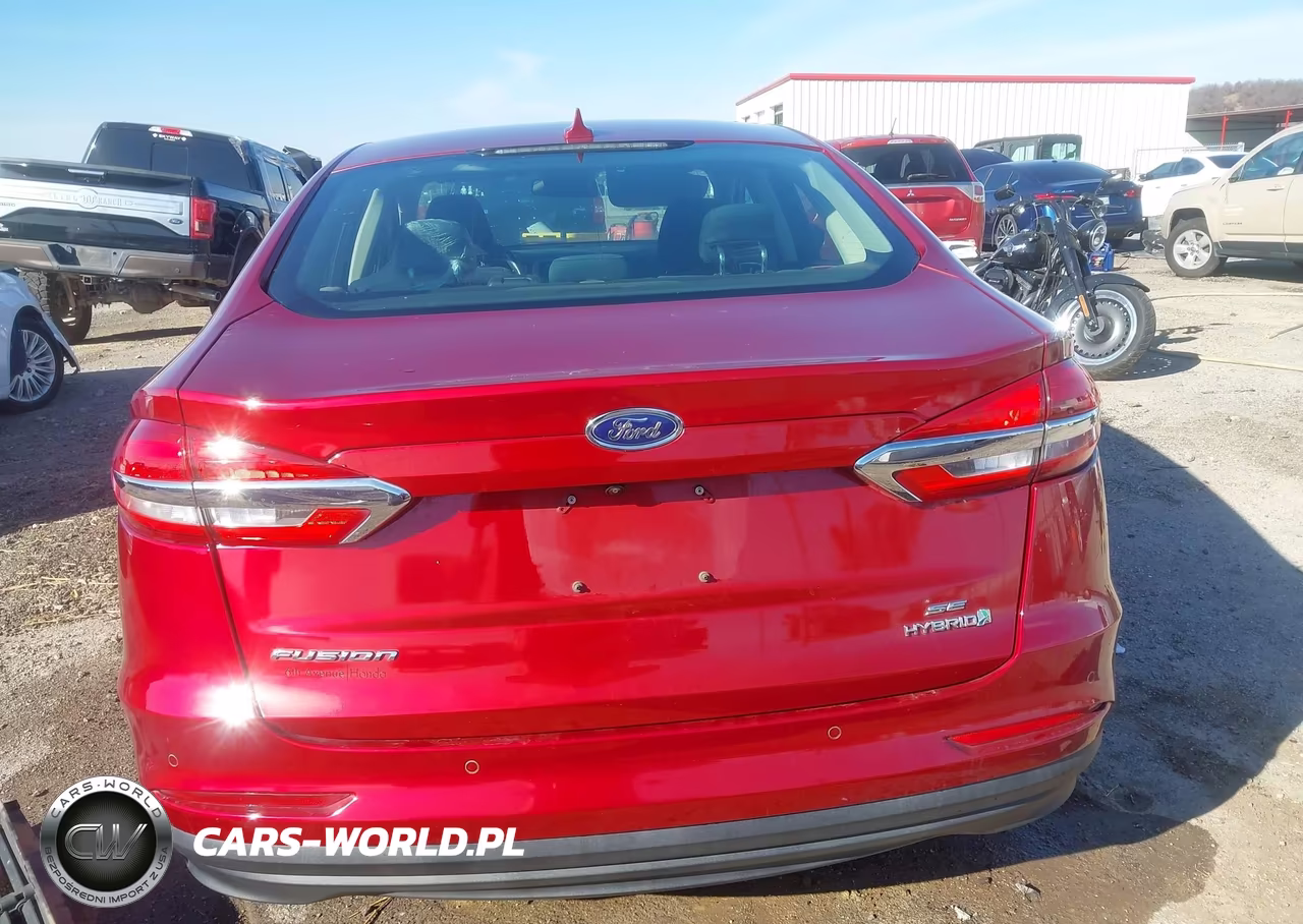 2019 Ford Fusion Hybrid Se VIN:3FA6P0LUXKR263061 - 16