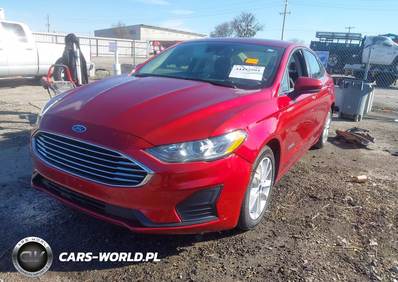2019 Ford Fusion Hybrid Se VIN:3FA6P0LUXKR263061 - 2