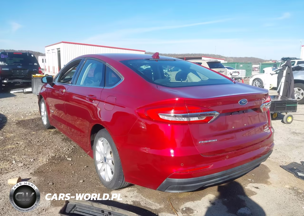 2019 Ford Fusion Hybrid Se VIN:3FA6P0LUXKR263061 - 3
