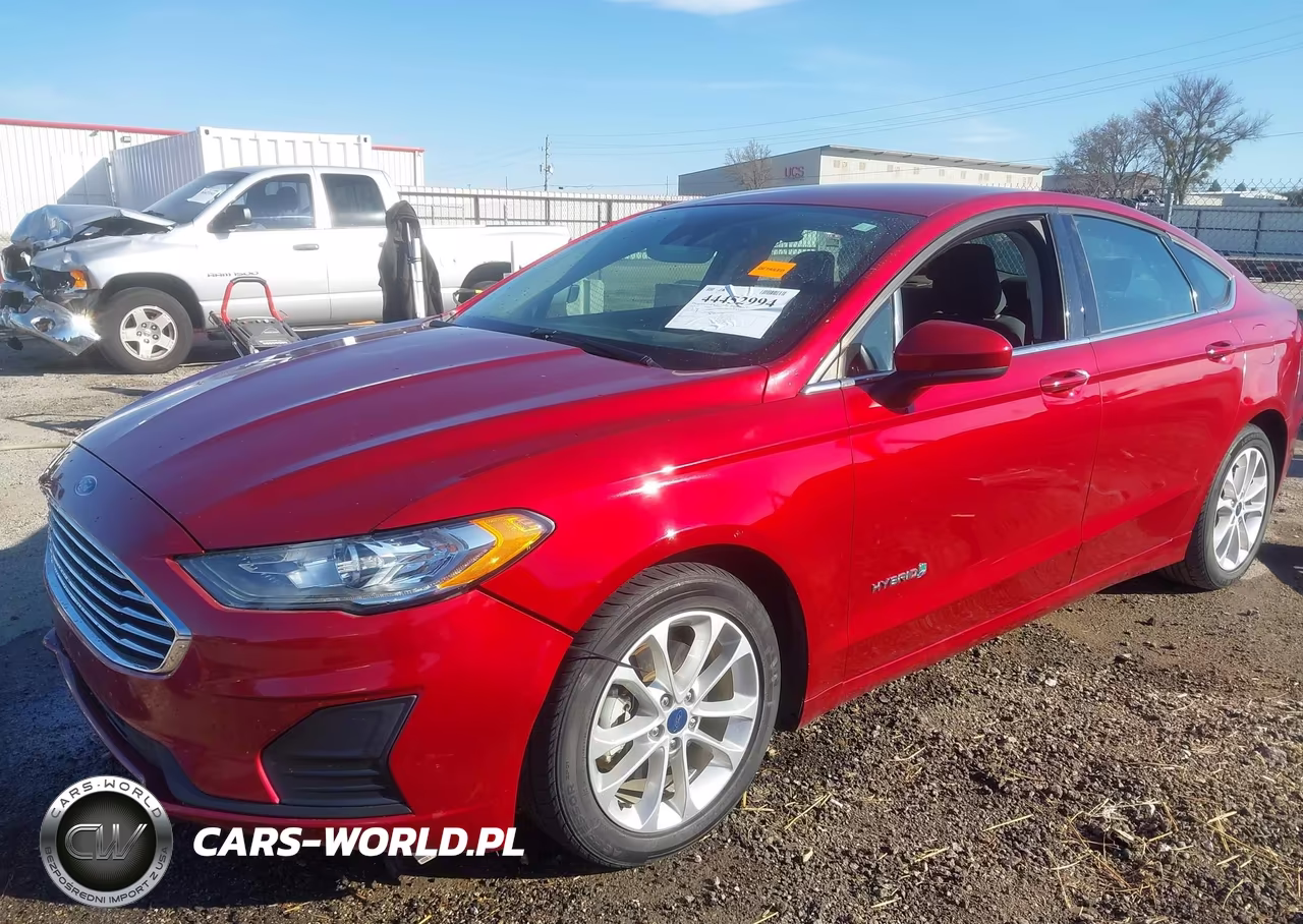 2019 Ford Fusion Hybrid Se VIN:3FA6P0LUXKR263061 - 6
