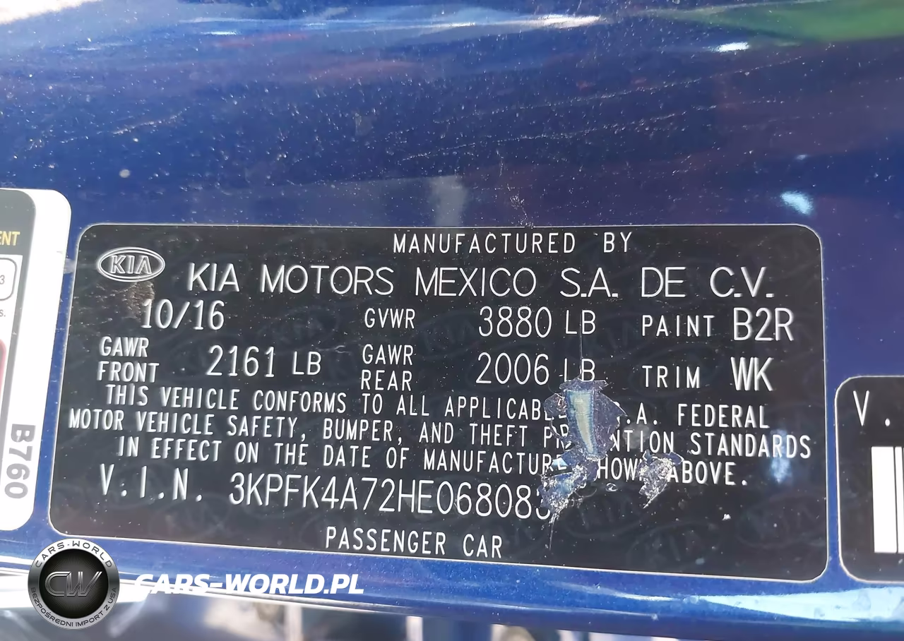 2017 Kia Forte Lx VIN:3KPFK4A72HE068083 - 9
