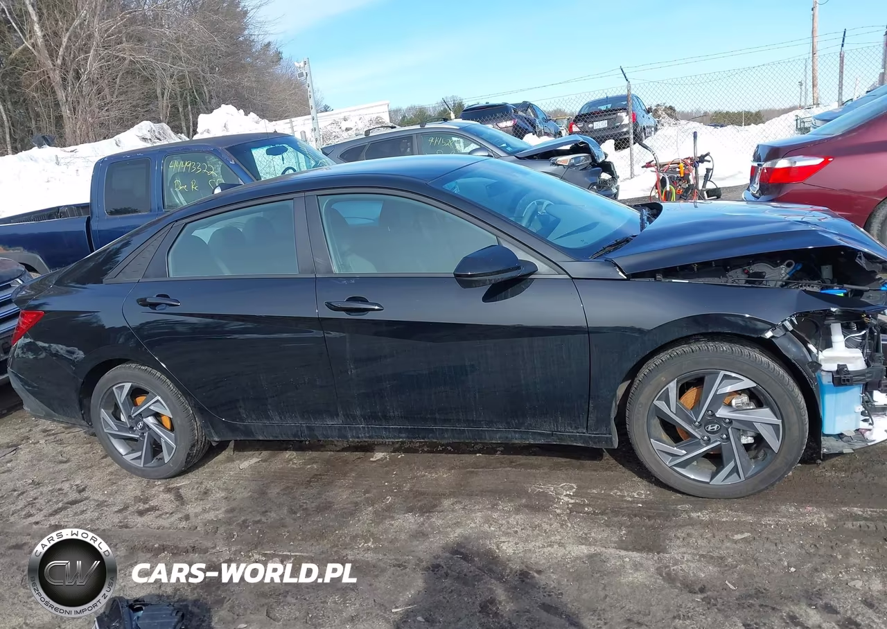 2025 Hyundai Elantra Sel Sport VIN:KMHLM4DG8SU975837 - 14