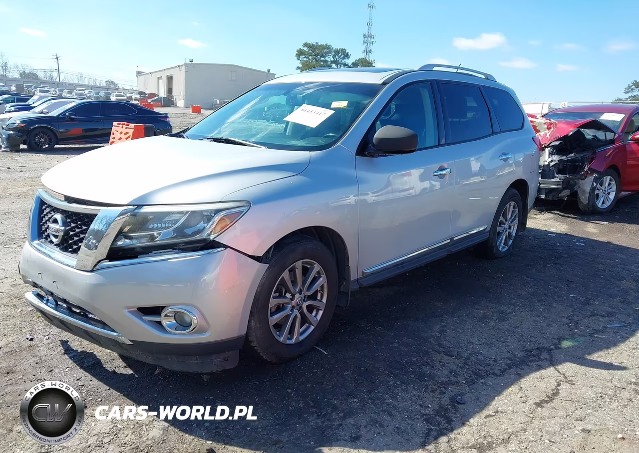 2014 Nissan Pathfinder Sl VIN:5N1AR2MM1EC718130 - 2