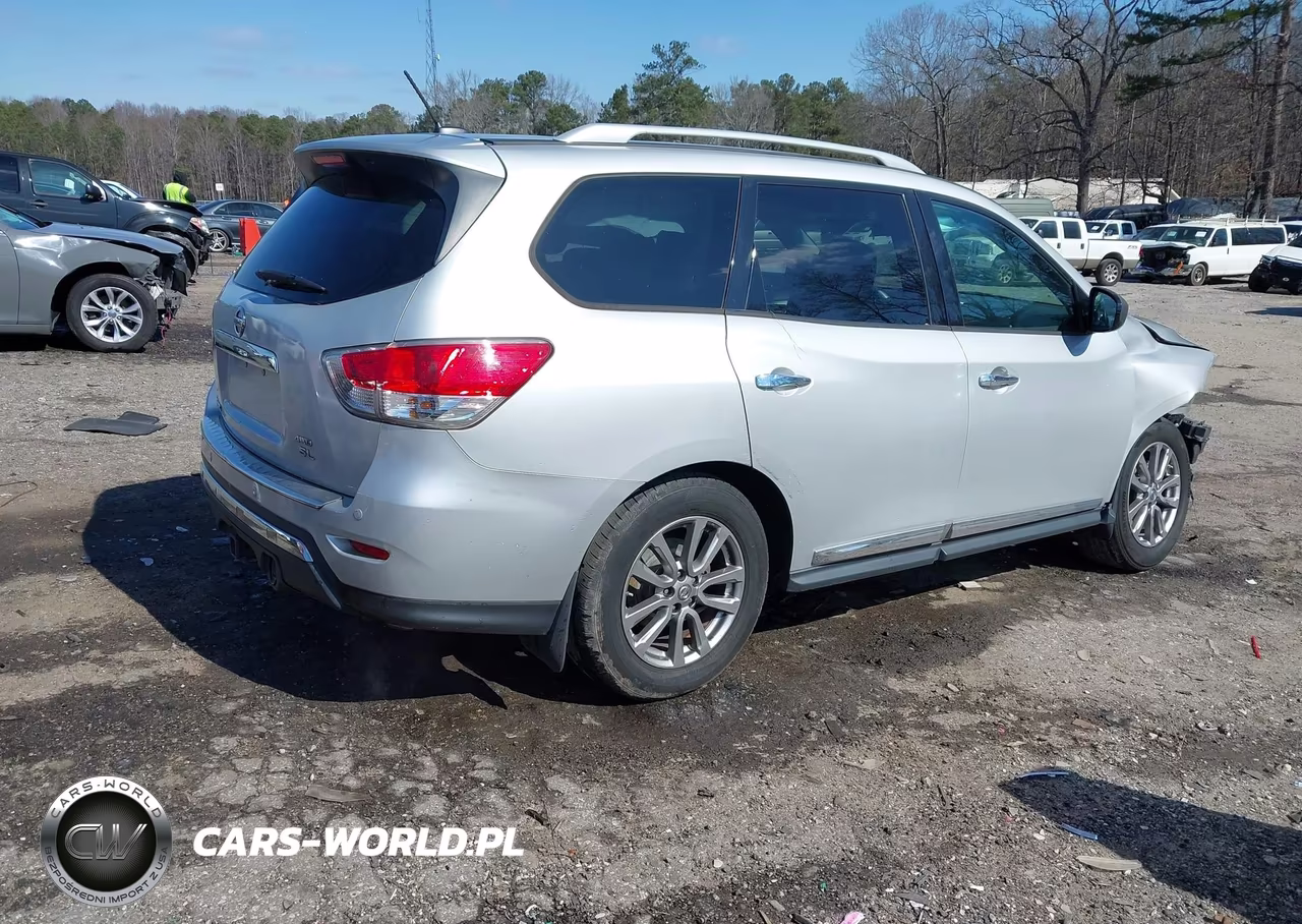 2014 Nissan Pathfinder Sl VIN:5N1AR2MM1EC718130 - 4