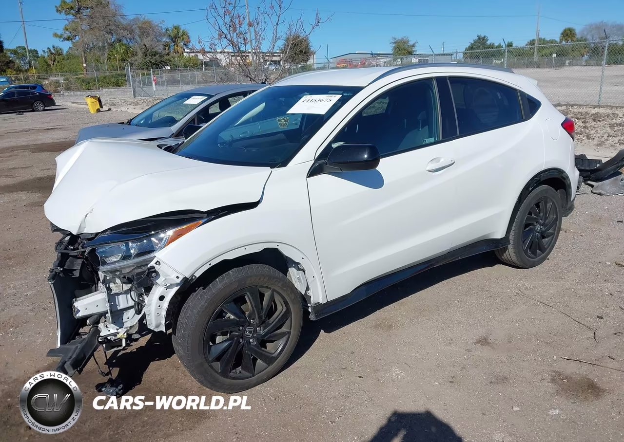 2022 Honda Hr-V 2Wd Sport VIN:3CZRU5H15NM701752 - 2