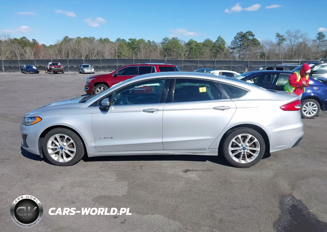 2019 Ford Fusion Hybrid Se VIN:3FA6P0LU7KR205506 - 14