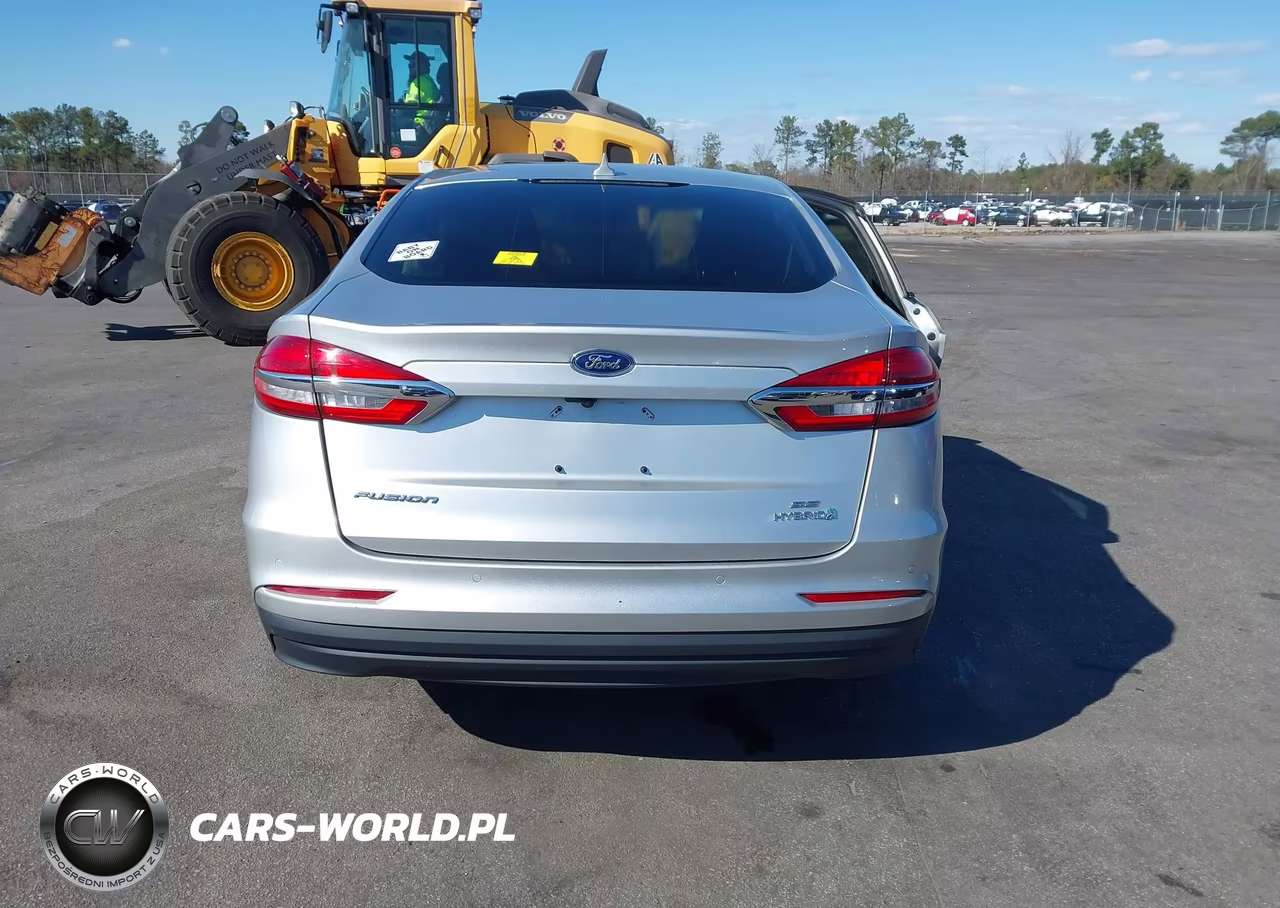 2019 Ford Fusion Hybrid Se VIN:3FA6P0LU7KR205506 - 16