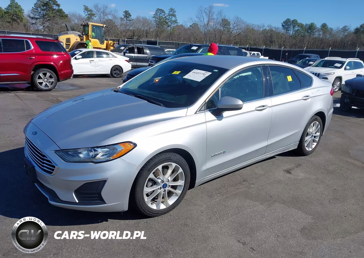 2019 Ford Fusion Hybrid Se VIN:3FA6P0LU7KR205506 - 2