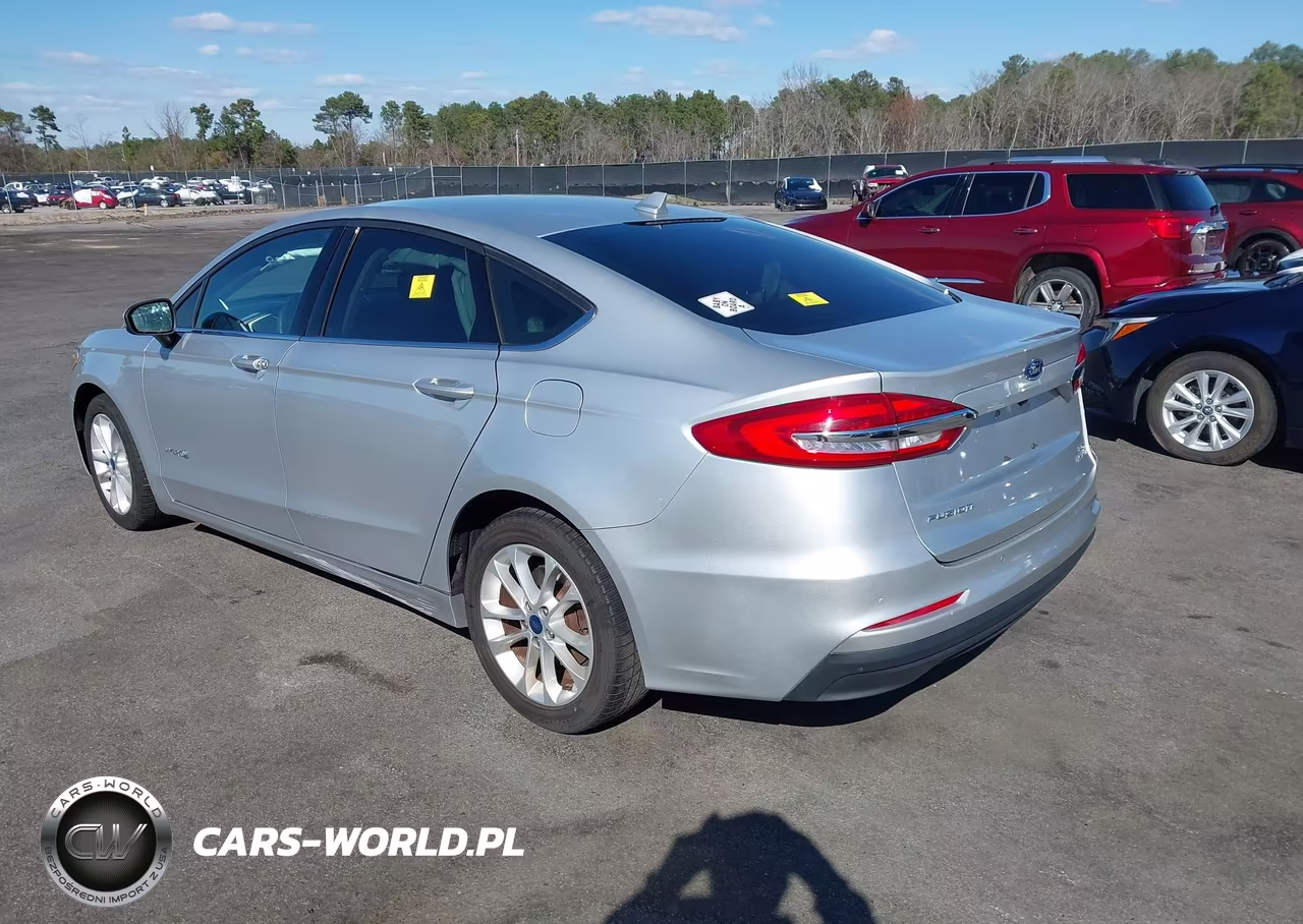 2019 Ford Fusion Hybrid Se VIN:3FA6P0LU7KR205506 - 3