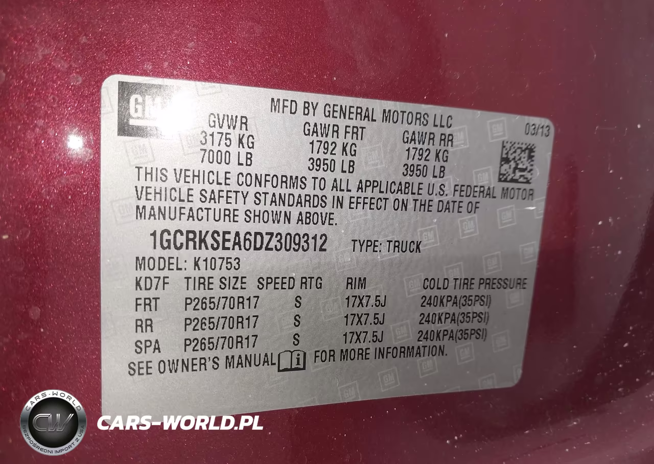 2013 Chevrolet Silverado 1500 Lt VIN:1GCRKSEA6DZ309312 - 9