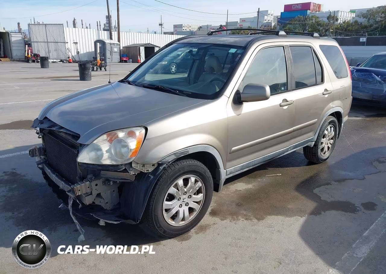 2006 Honda Cr-V Se VIN:JHLRD78956C062379 - 2