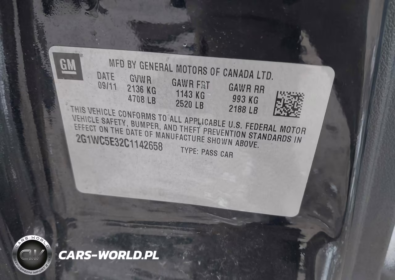 2012 Chevrolet Impala Ltz VIN:2G1WC5E32C1142658 - 9