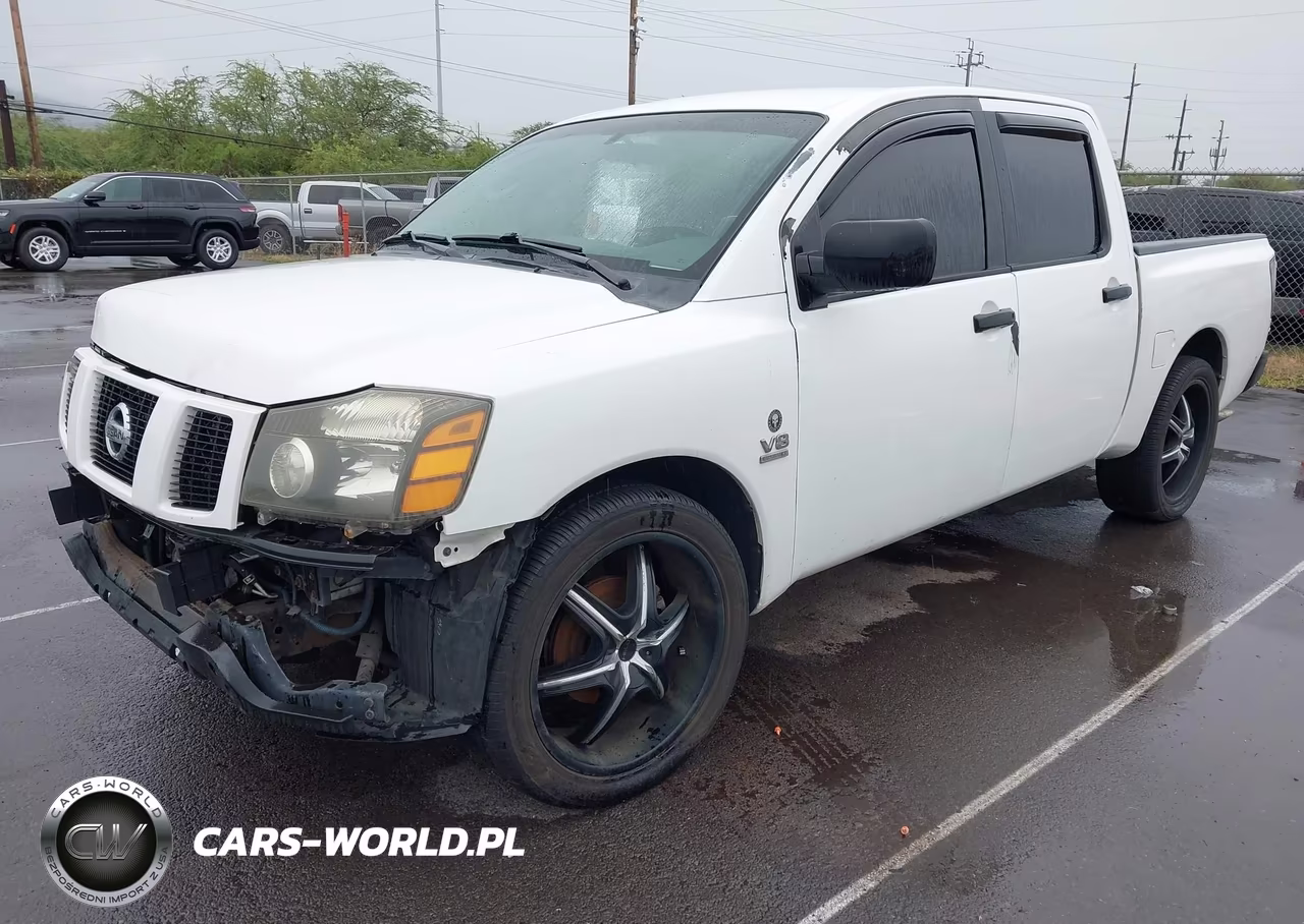 2004 Nissan Titan Xe VIN:1N6AA07A04N550370 - 2