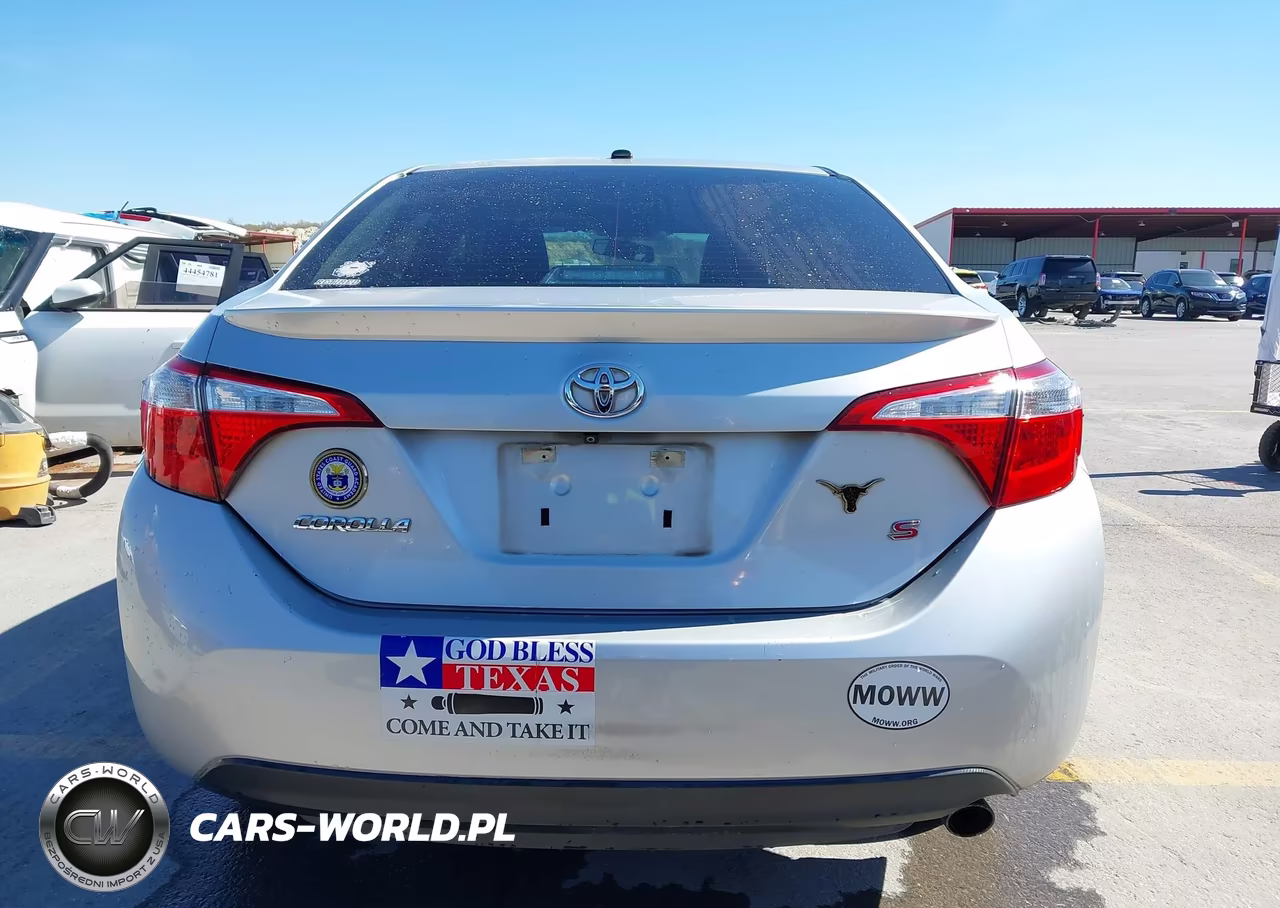 2015 Toyota Corolla S Premium VIN:5YFBURHE6FP180813 - 16