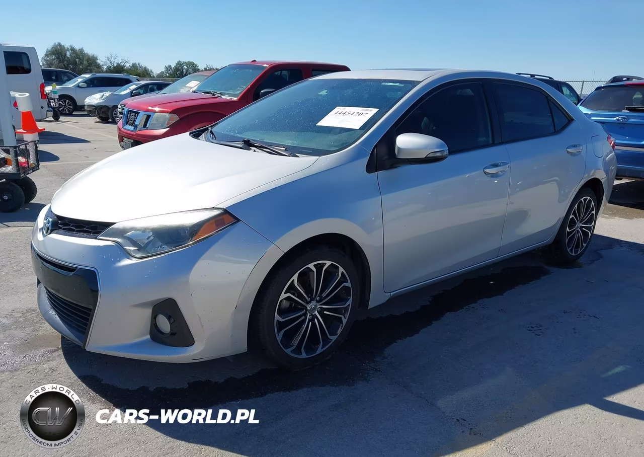 2015 Toyota Corolla S Premium VIN:5YFBURHE6FP180813 - 2
