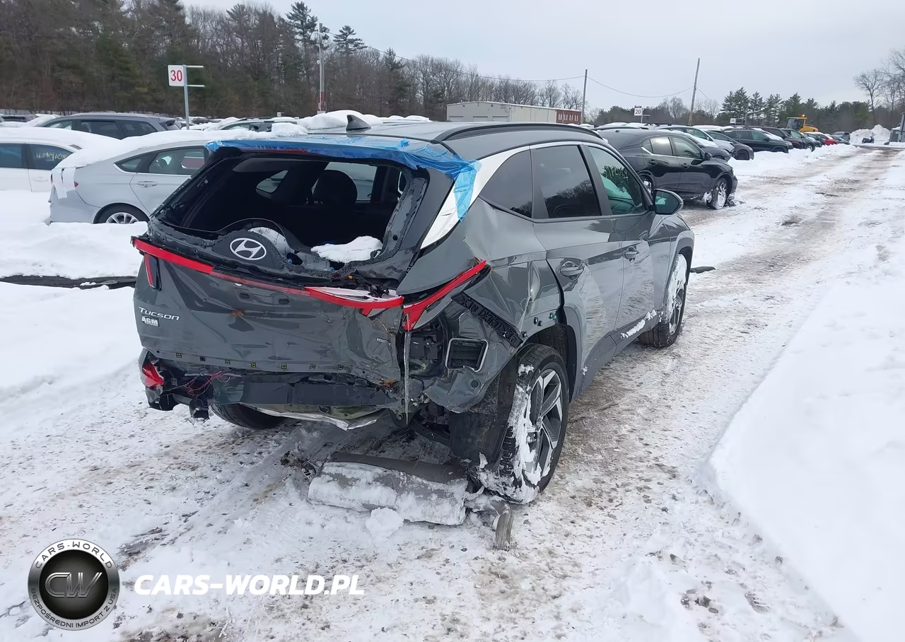 2024 Hyundai Tucson Sel VIN:5NMJFCDE0RH342264 - 4